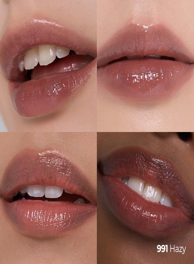 Laka Popping Balloon Lip Stain, 4.5g/0.15oz, Glossy Plumping Lip Tint, Moisturizing, Non-Sticky Texture for All-Day Hydration, Vegan, K-Beauty (#991 Hazy) - Image 2